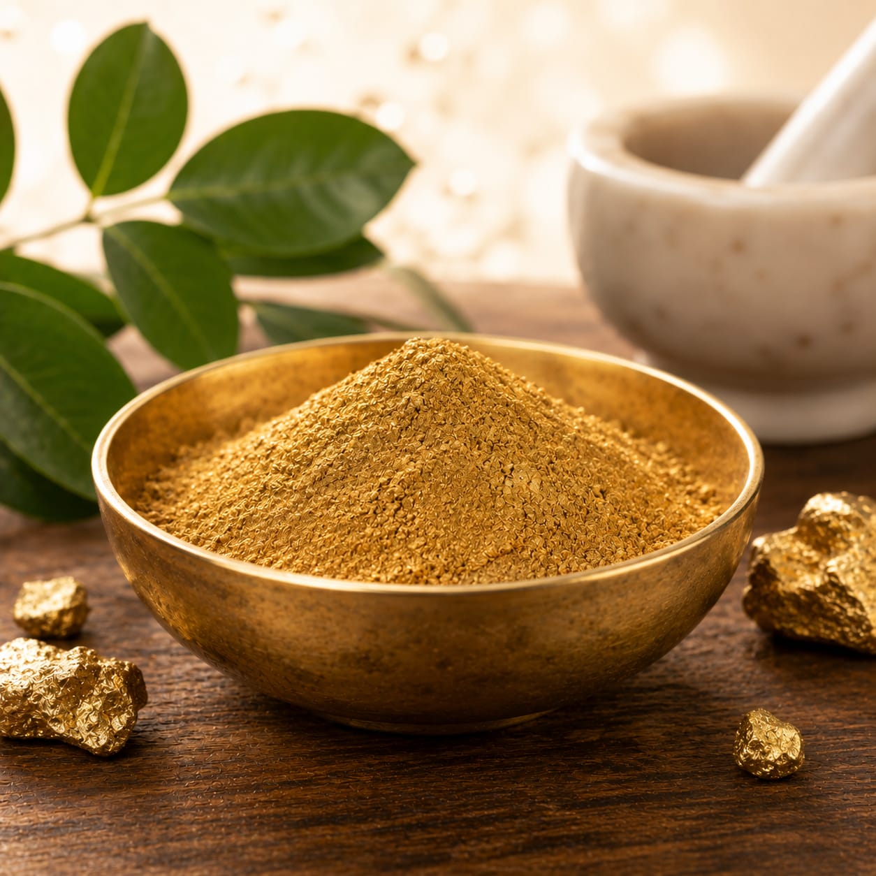 Swarna Bhasma traditional gold preparation